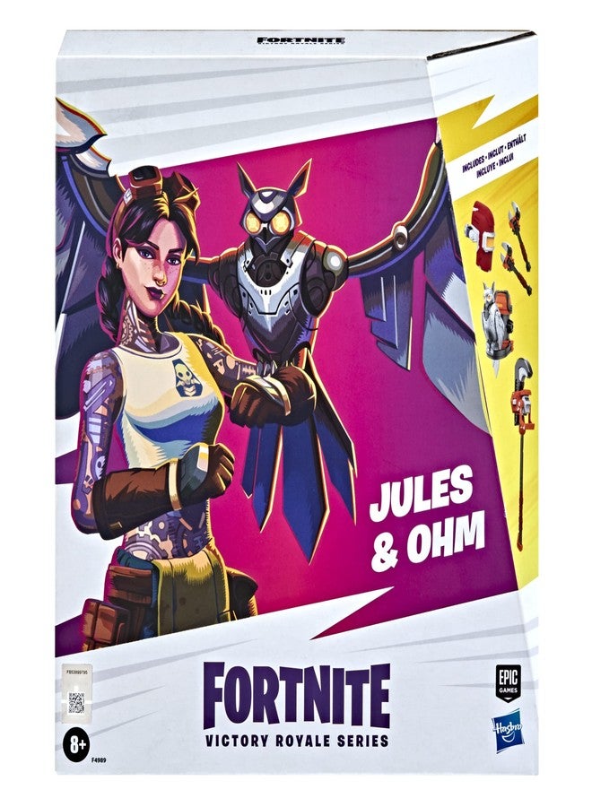فورتنيت مجموعة شخصيات جولز وأوم ديلوكس القابلة للتجميع من سلسلة فورتنايت فيكتوري رويال مع ملحقات - للأعمار من 8 سنوات فما فوق، 6 بوصات - Image 2
